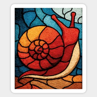 The Spiral | A Wearable Art Mosaic Magnet